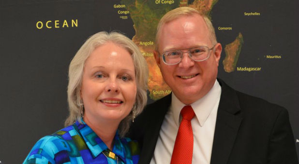 Don Ossewaarde with his wife, Ruth.