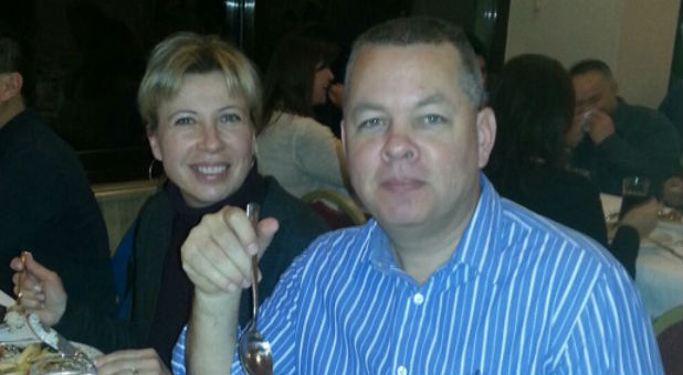 Norine and Andrew Brunson.