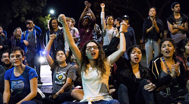 California Trump Protesters