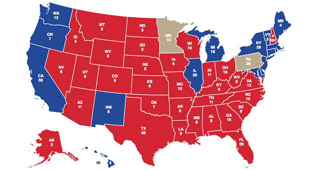 Electoral College Map