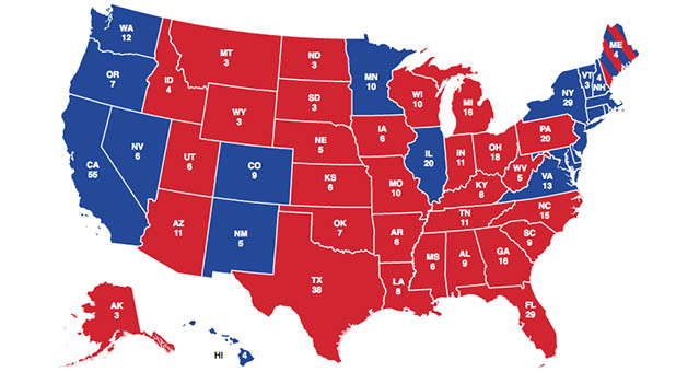 Electoral College Map