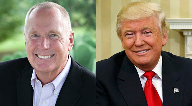 Max Lucado and Donald Trump