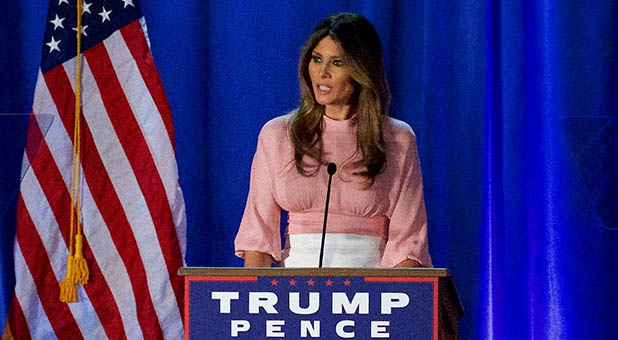 Melania Trump Delivers a Deeply Moving Speech in Pennsylvania