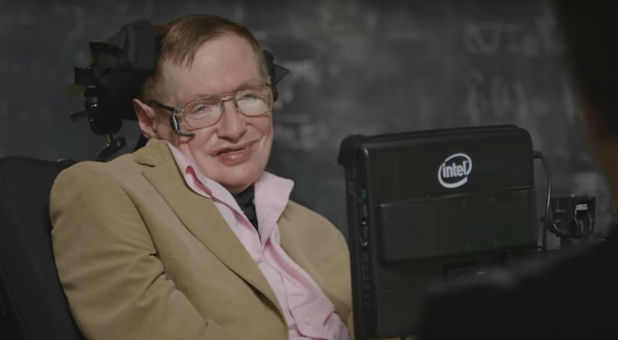 Physicist Stephen Hawking