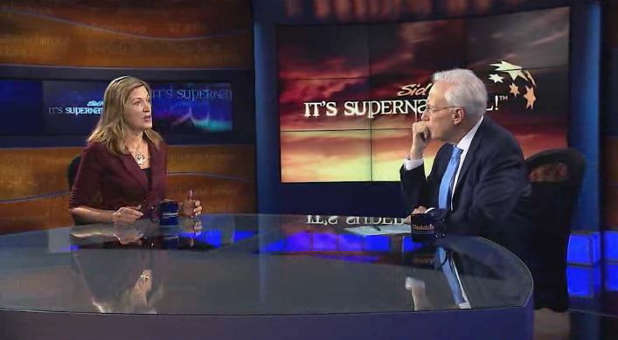 Theresa Dedmon on a recent episode of Sid Roth's