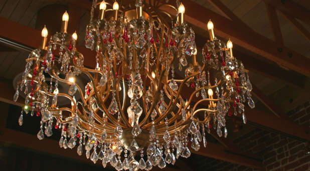 Large chandelier