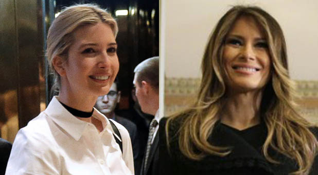 Ivanka and Melania Trump