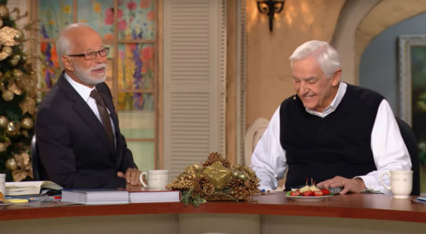 Jim Bakker with David Jeremiah