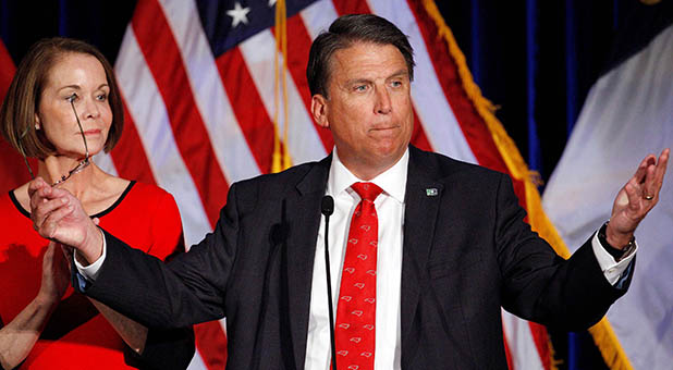 North Carolina Gov. Pat McCrory