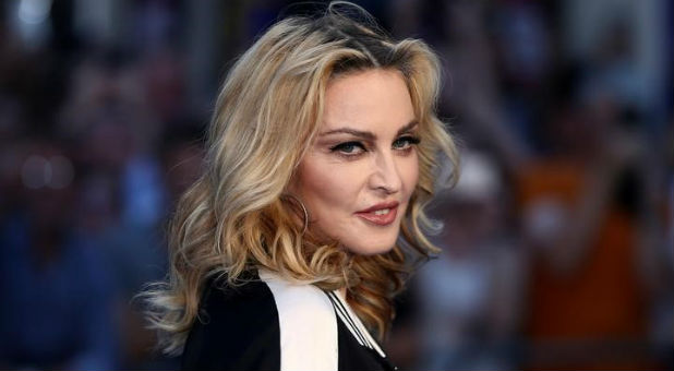 U.S. singer Madonna attends the world premiere of 'The Beatles: Eight Days a Week - The Touring Years' in London