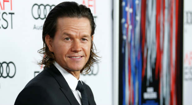 Actor Mark Wahlberg poses at AFI Fest's special closing-night gala presentation of the film 'Patriots Day' in Los Angeles.