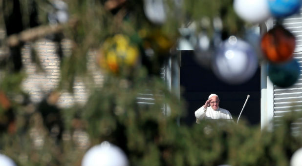 For the past three years, Pope Francis has handpicked a Christmas card to celebrate Advent and the birth of Jesus Christ, and this year's choice features two baby Jesuses.