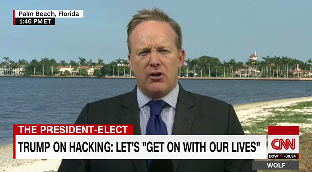 Sean Spicer on CNN