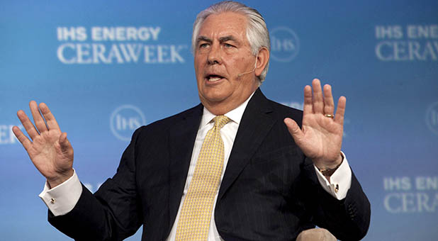 Secretary of State-designate Rex Tillerson