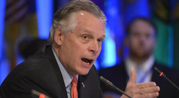 Virginia Gov. Terry McAuliffe