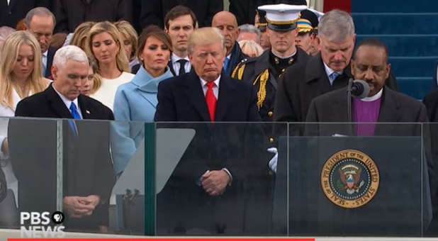 Bishop Wayne T. Jackson Prays for Unity in the Spirit at Presidential Inauguration