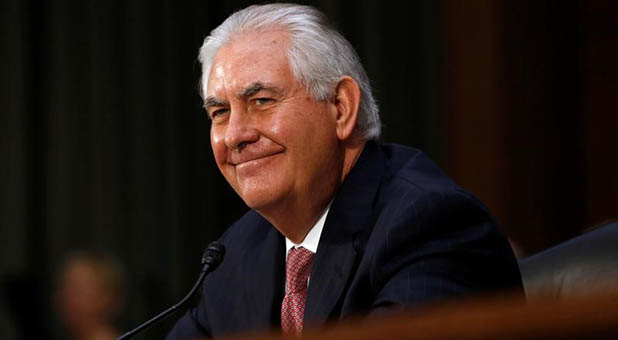 Secretary of State Rex Tillerson