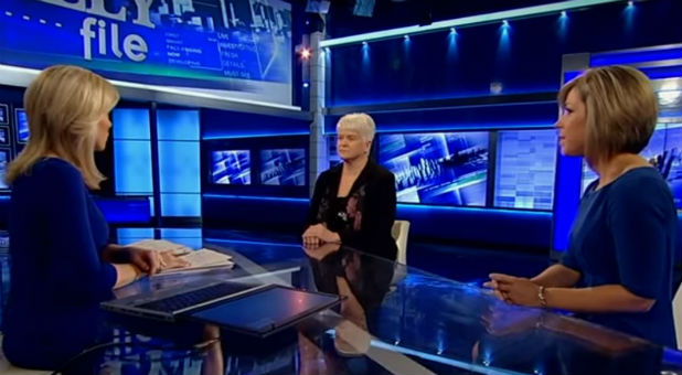 Barronelle Stutzman, center, on the Kelly File.