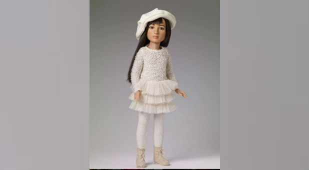 Transgender teen Jazz Jennings in doll form.