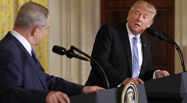 President Donald Trump and Israeli Prime Minister Benjamin Netanyahu