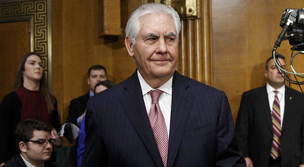 Secretary of State Rex Tillerson