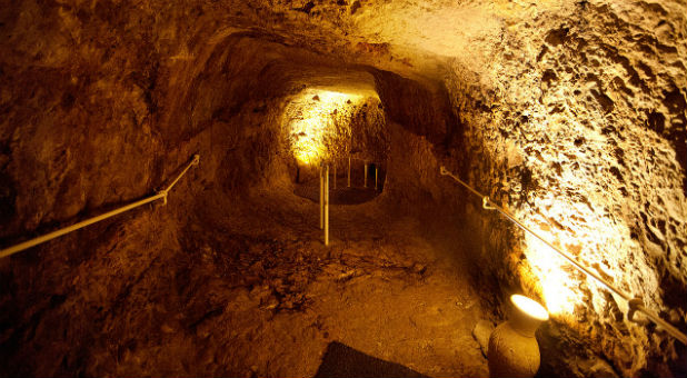 Tunnel in the City of David