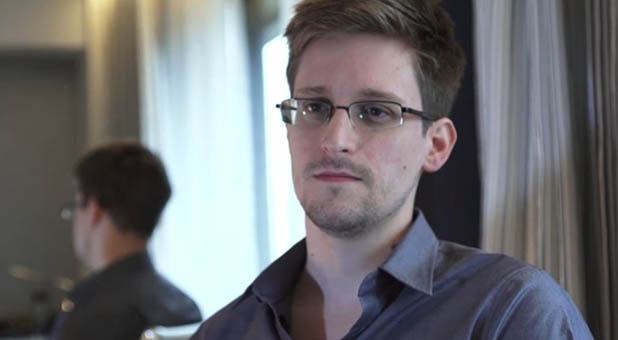 Former NSA contractor Edward Snowden