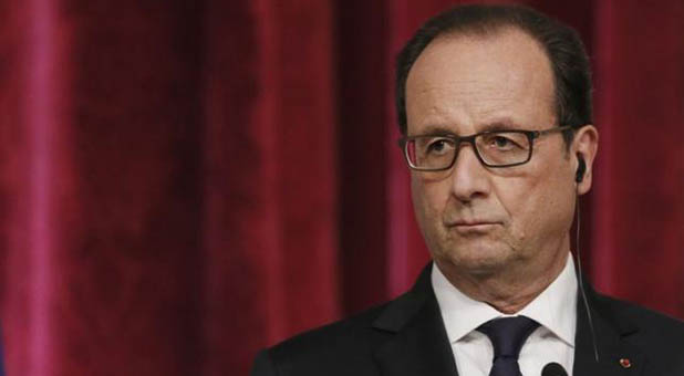 French President Francois Hollande