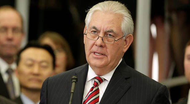 Secretary of State Rex Tillerson