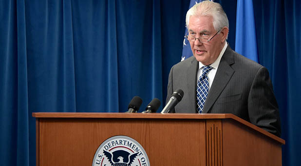 Secretary of State Rex Tillerson