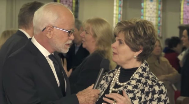 Jim Bakker with Cindy Jacobs