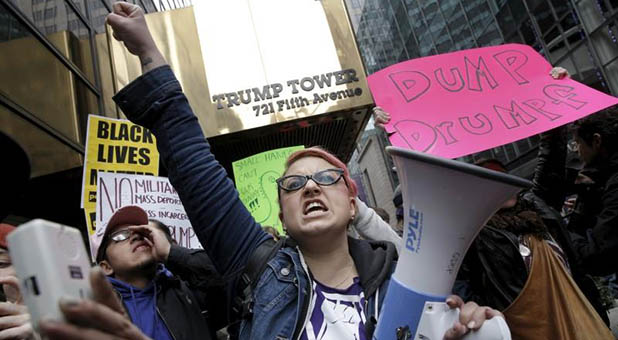 Trump Tower Protesters