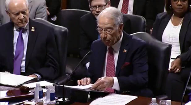 Senate Judiciary Committee Chairman Chuck Grassley (R-Iowa)