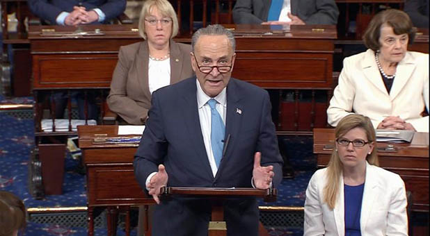 Senate Minority Leader Chuck Schumer (D-N.Y.)