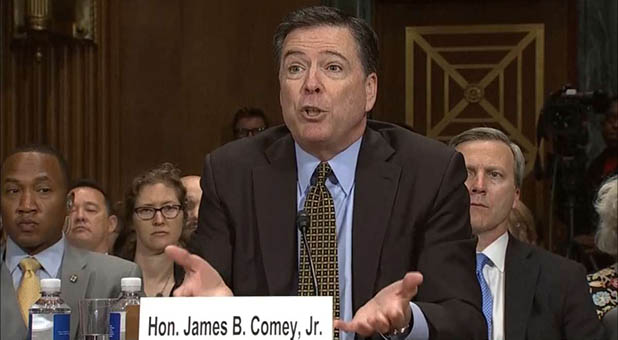 Former FBI Director James Comey