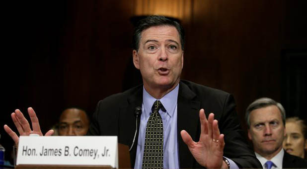 Former FBI Director James Comey