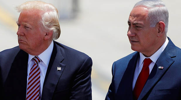 President Donald Trump and Israeli Prime Minister Benjamin Netanyahu