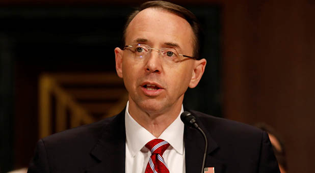 Deputy Attorney General Rod Rosenstein