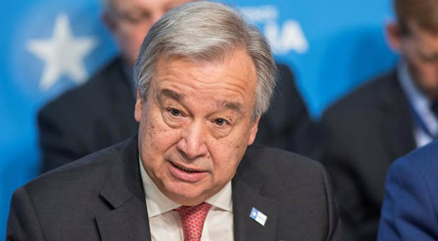 UN Secretary General Antonio Guterres