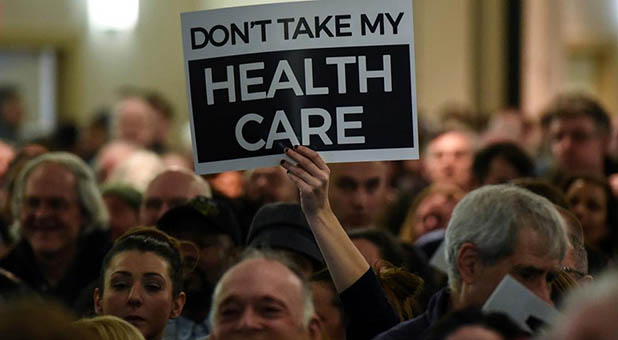 Health Care Protesters