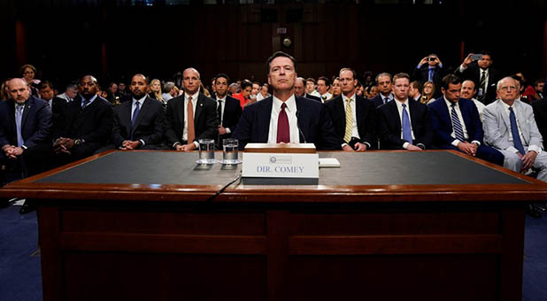 Former FBI Director James Comey