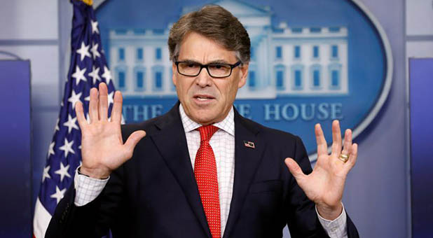 Secretary of Energy Rick Perry