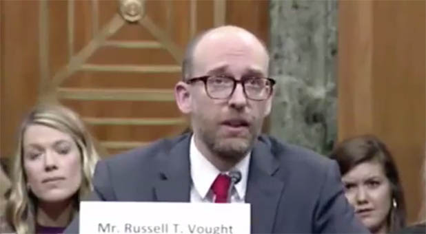 Office of Management & Budget Deputy Director-designate Russell Vought