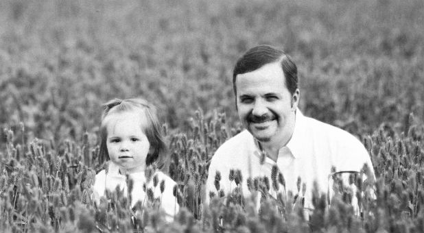 Michael Snyder with his daughter, Atarah.