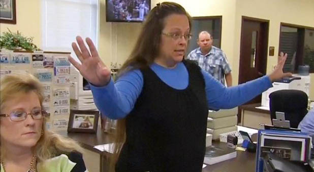 Kentucky county clerk Kim Davis