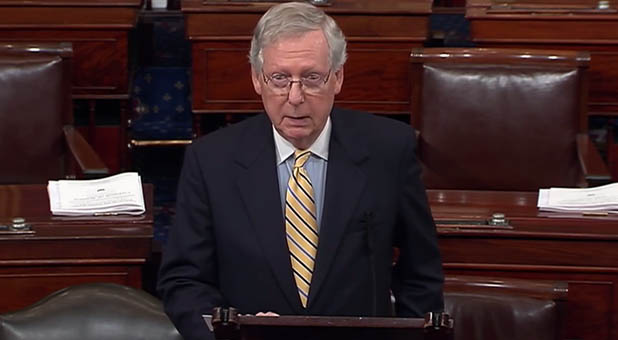 Senate Majority Leader Mitch McConnel, R-Ky.