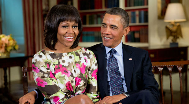 Michelle and Barack Obama