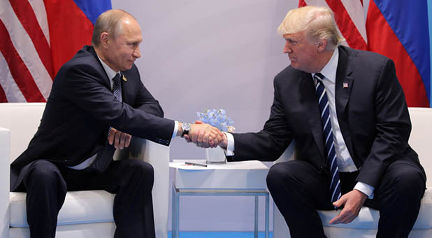 President Donald Trump and Russian President Vladimir Putin