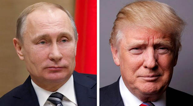 President Donald Trump and Russian President Vladimir Putin