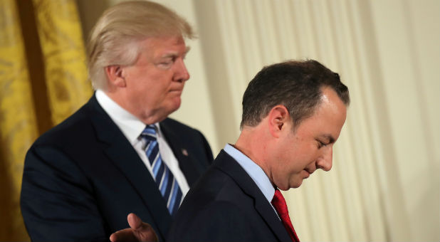 Donald Trump and Reince Priebus